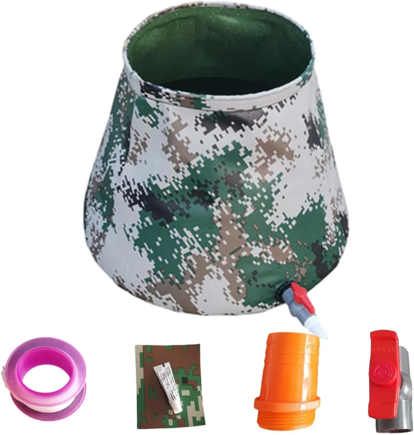 Camping Water Storage | Foldable Rainwater Tank - Large Capacity Water Storage Tank, Folding Water Storage Bag, Rainwater Storage Tank