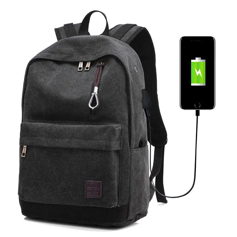 Canvas Laptop Backpack