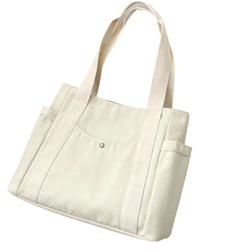 Capacity Canvas Out Good-looking Art Book Bags