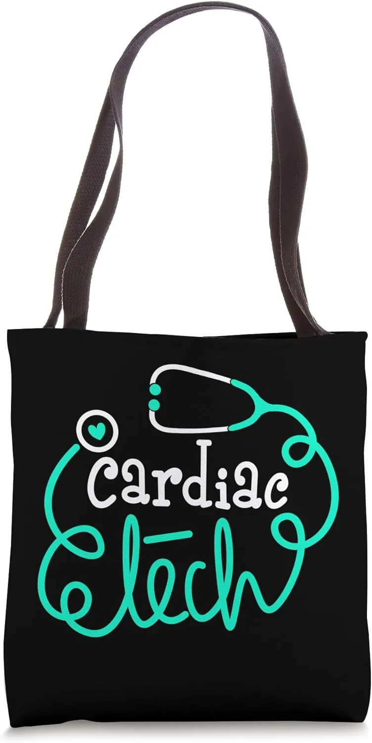 Cardiac Tech Cute Cardiovascular Technician Technologist Tote Bag