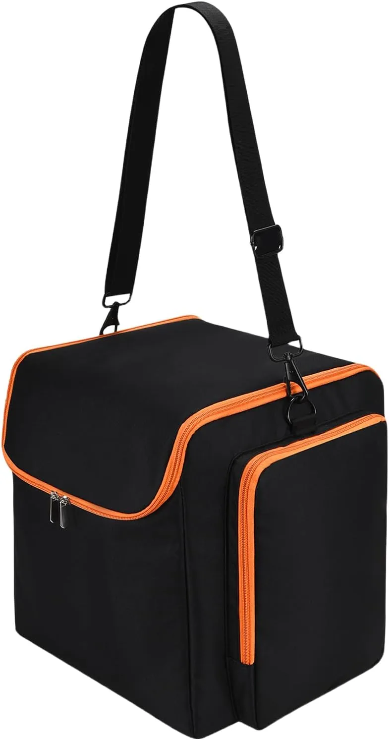 Carry Pouch,Sound Box Carrying Case Holder for Essential Karaoke Sound Box Storage Bag with Adjustable Shoulderbag