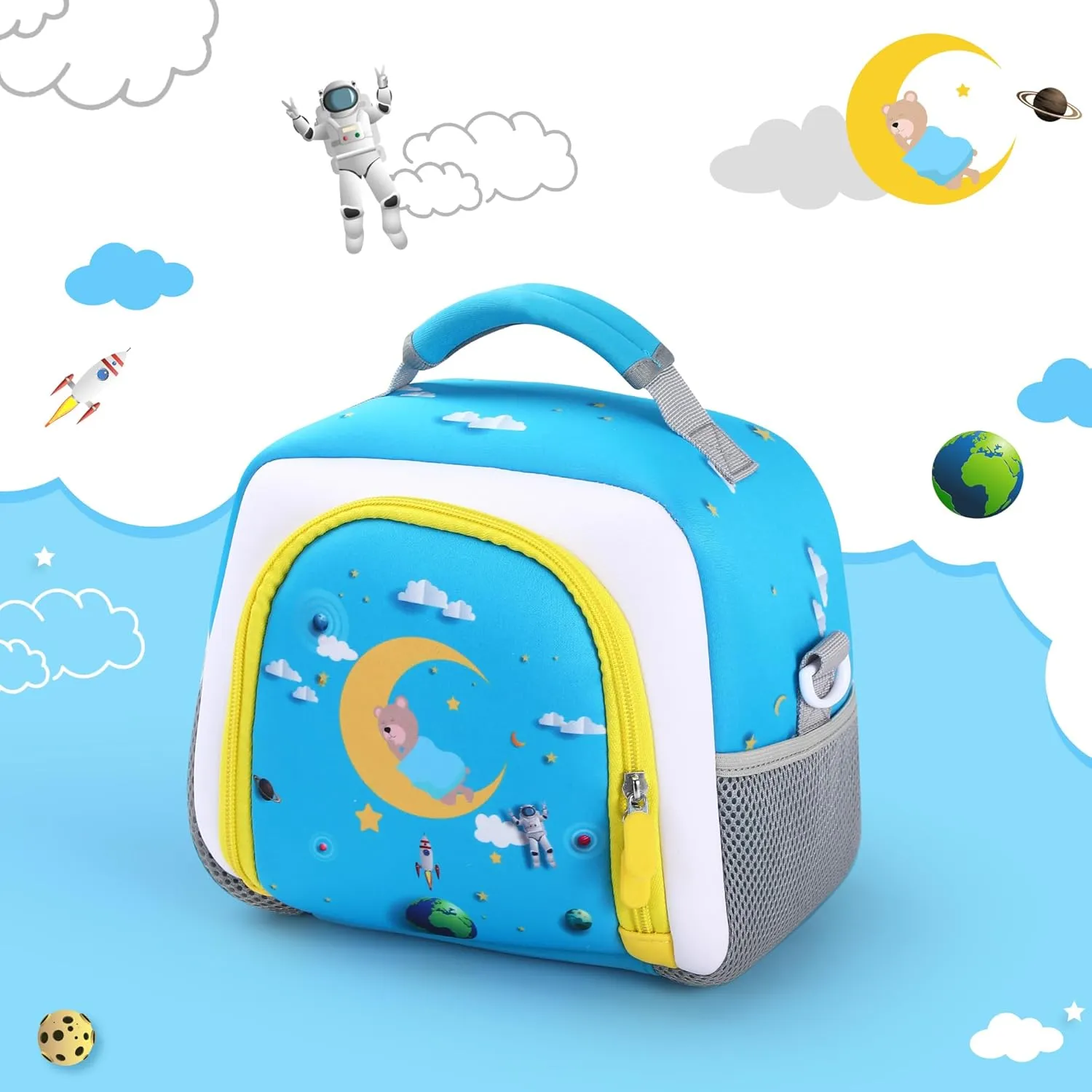 Carrying Bag Compatible with Little Tikes Story Machine Books Starter Set, Kids Toys Storage Case with Handle and Shoulder Strap for Little Tikes, Bag for Storybook Audio Play Character