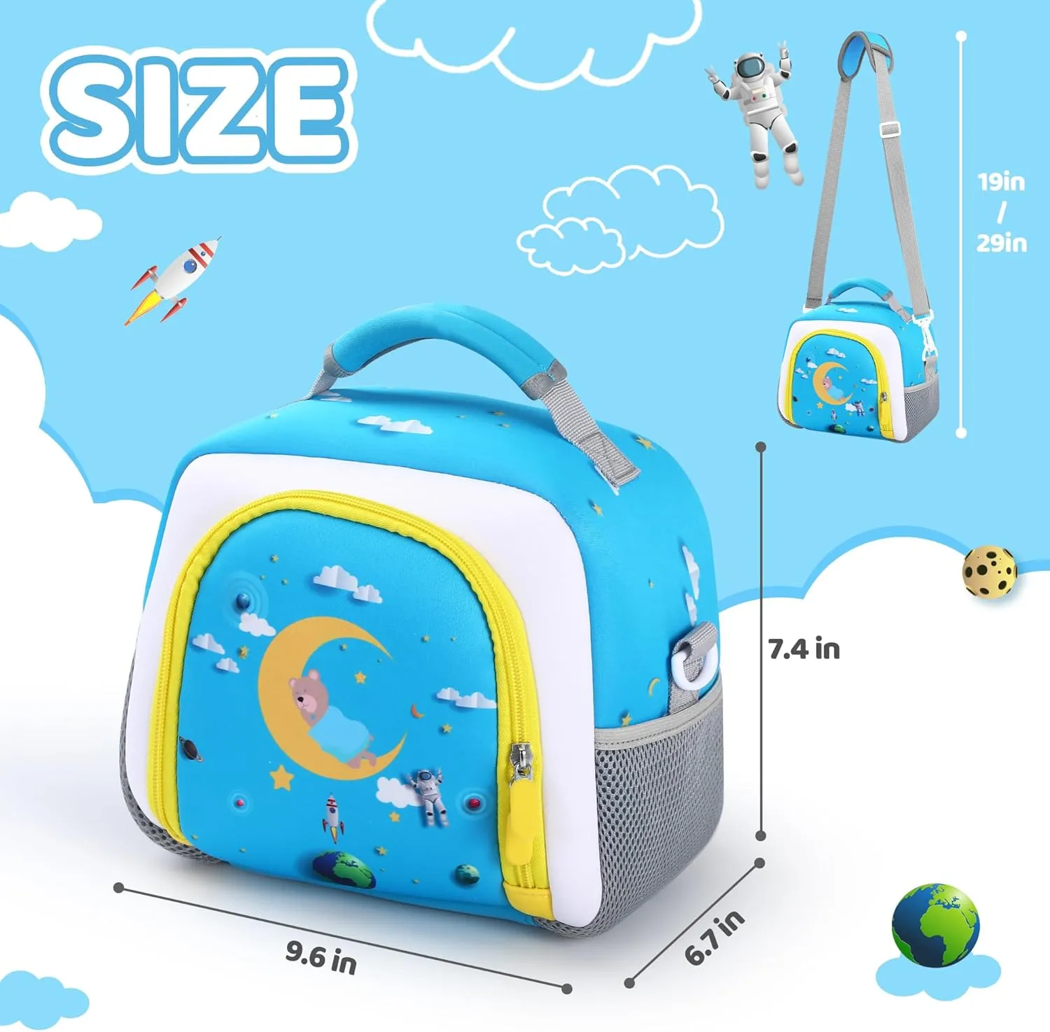 Carrying Bag Compatible with Little Tikes Story Machine Books Starter Set, Kids Toys Storage Case with Handle and Shoulder Strap for Little Tikes, Bag for Storybook Audio Play Character