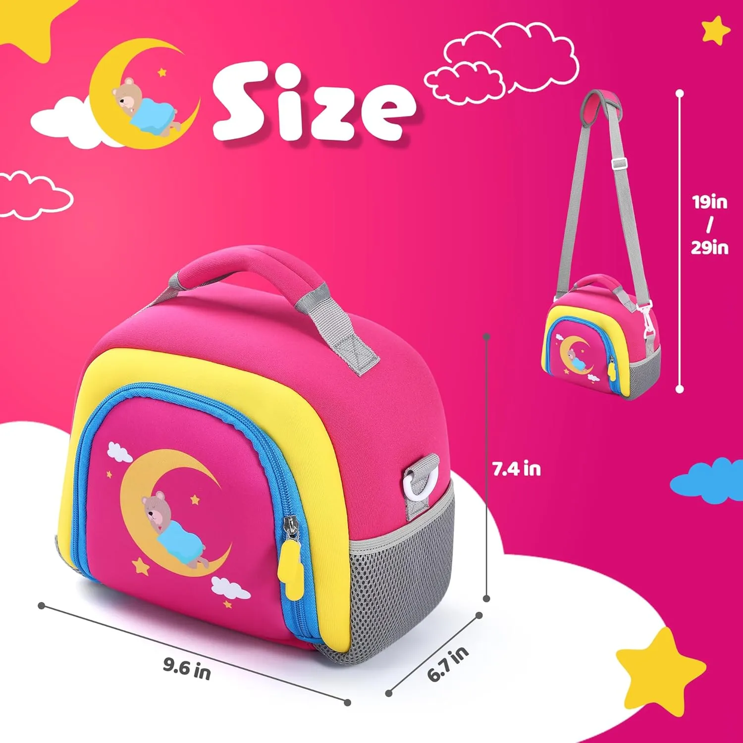 Carrying Bag Compatible with Little Tikes Story Machine Books Starter Set, Kids Toys Storage Case with Handle and Shoulder Strap for Little Tikes, Bag for Storybook Audio Play Character