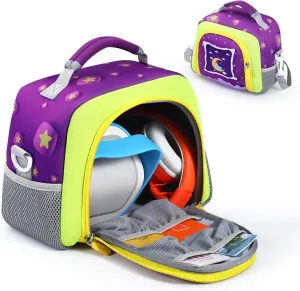 Carrying Bag Compatible with Yoto Player (3rd Generation), Kids Toys Storage Case with Handle and Shoulder Strap for Yoto Player, Detachable Bag for Bluetooth Audio Speaker