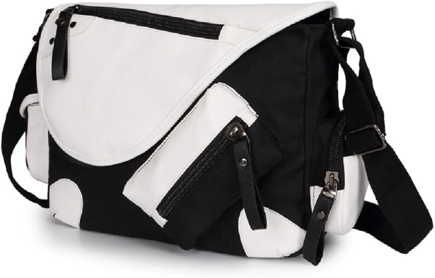 Casual Canvas Messenger Bag Handbag Cross-body Tote Bag Student Bag Shoulder Bag Color 6