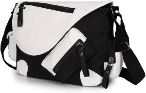 Casual Canvas Messenger Bag Handbag Cross-body Tote Bag Student Bag Shoulder Bag Color 6