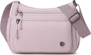 Casual Crossbody Bag with Anti Theft Pocket - Women Lightweight Water-Resistant Purse Bag