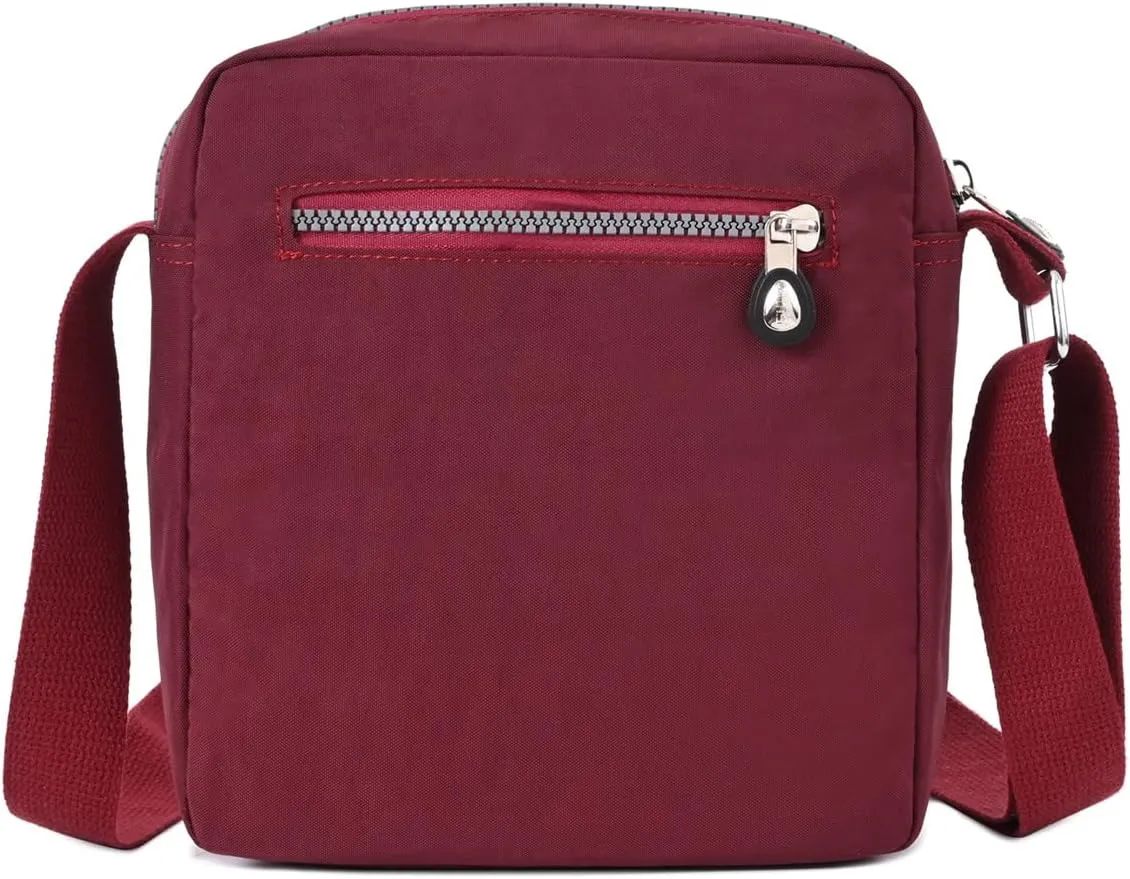 Casual Nylon Crossbody Purse Bag Waterproof Lightweight Shoulder Bag for Women Handbag
