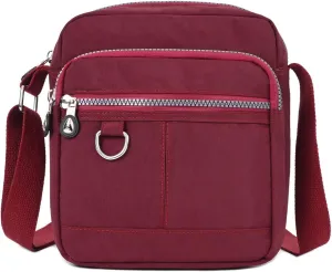 Casual Nylon Crossbody Purse Bag Waterproof Lightweight Shoulder Bag for Women Handbag