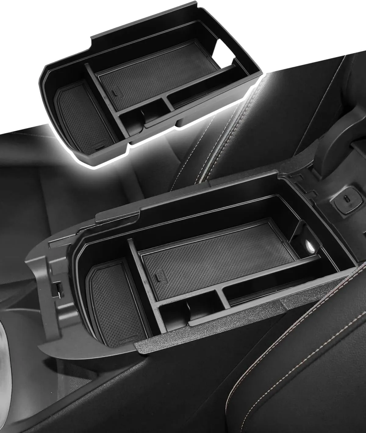 CDEFG for GMC Terrain 2018-2024 Center Console Organizer Tray for Terrain 2022 2023 2024 SLE, SLT, AT4, Denali Accessories Armrest Storage Box Insert Tray for Terrain 2024 Arm Rest Middle Organizer