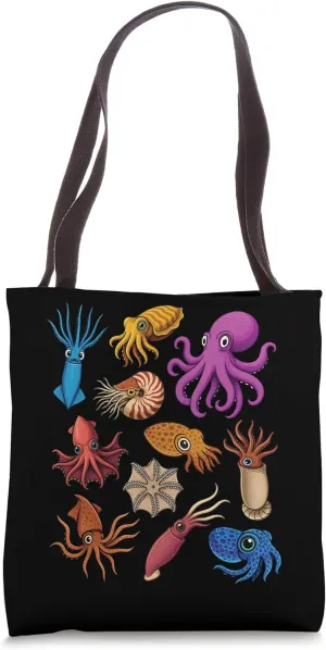 Cephalopod Orders of the Class Cephalopoda Scientific Tote Bag