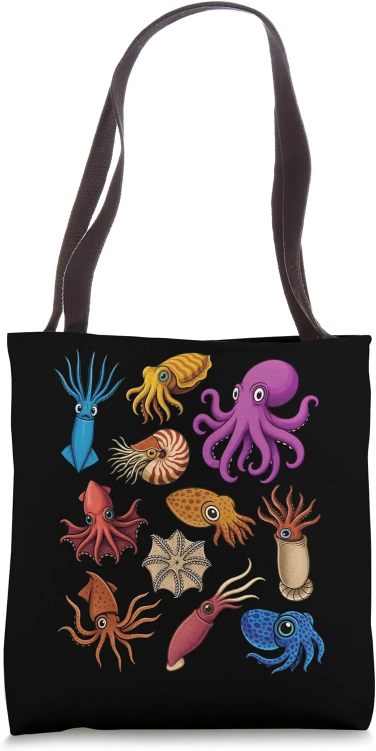 Cephalopod Orders of the Class Cephalopoda Scientific Tote Bag