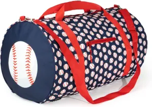 ChalkTalkSPORTS Baseball Explorer Duffle Bag | Baseball Diamond Sports Bag