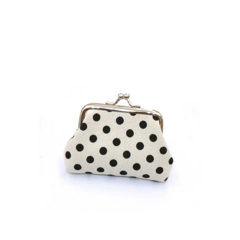 Children's Creative Dot Canvas Tourist Souvenir Purses