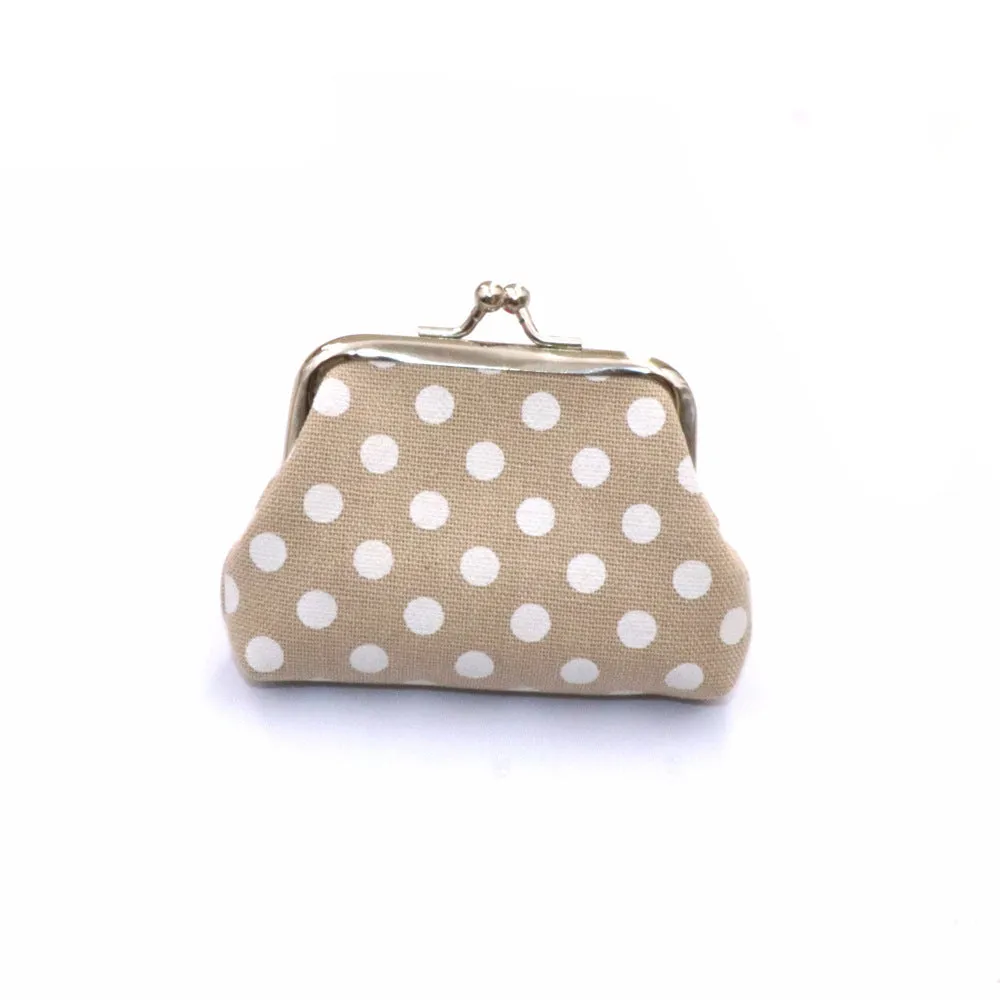 Children's Creative Dot Canvas Tourist Souvenir Purses