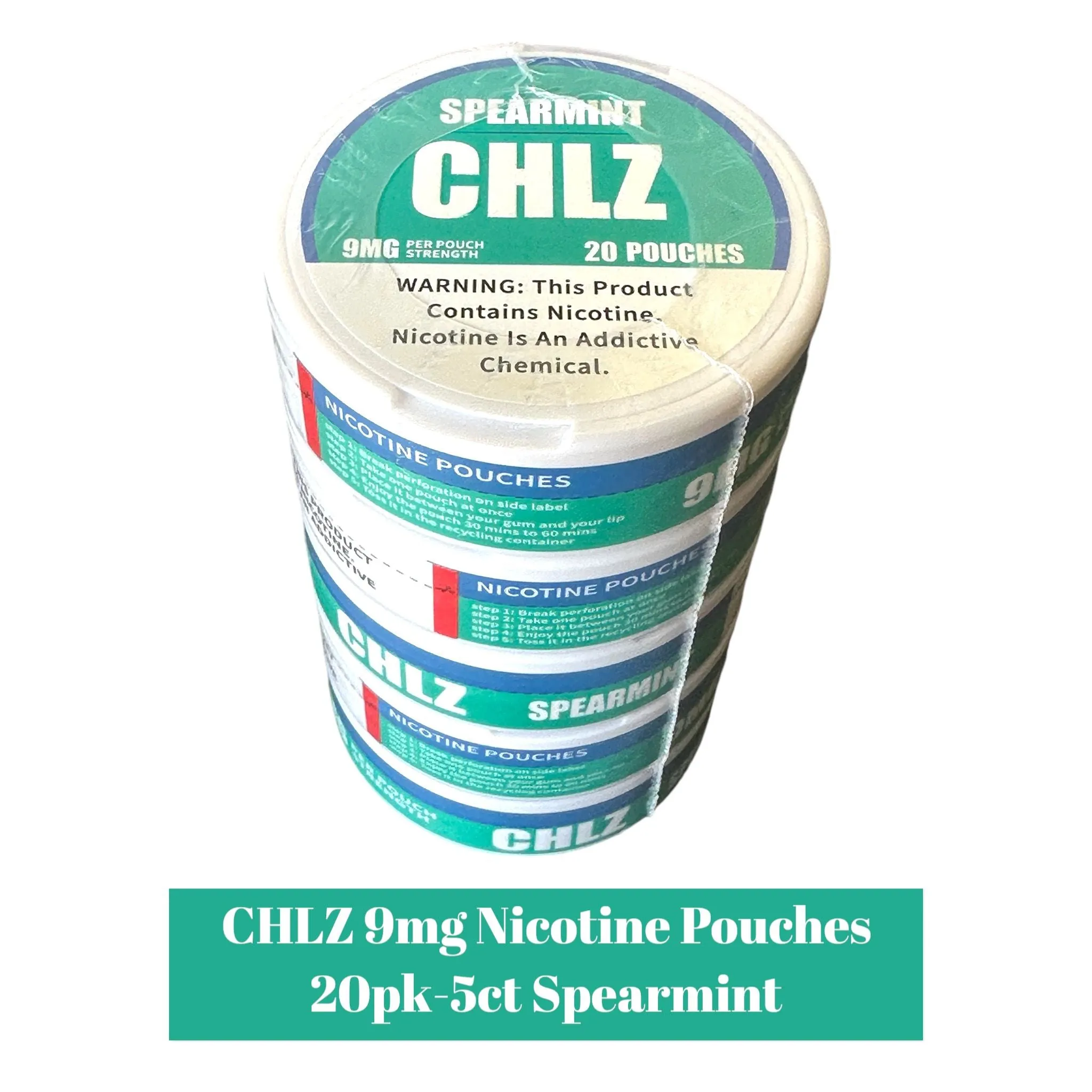 CHLZ Nicotine Pouch 9mg 20pk - 5ct