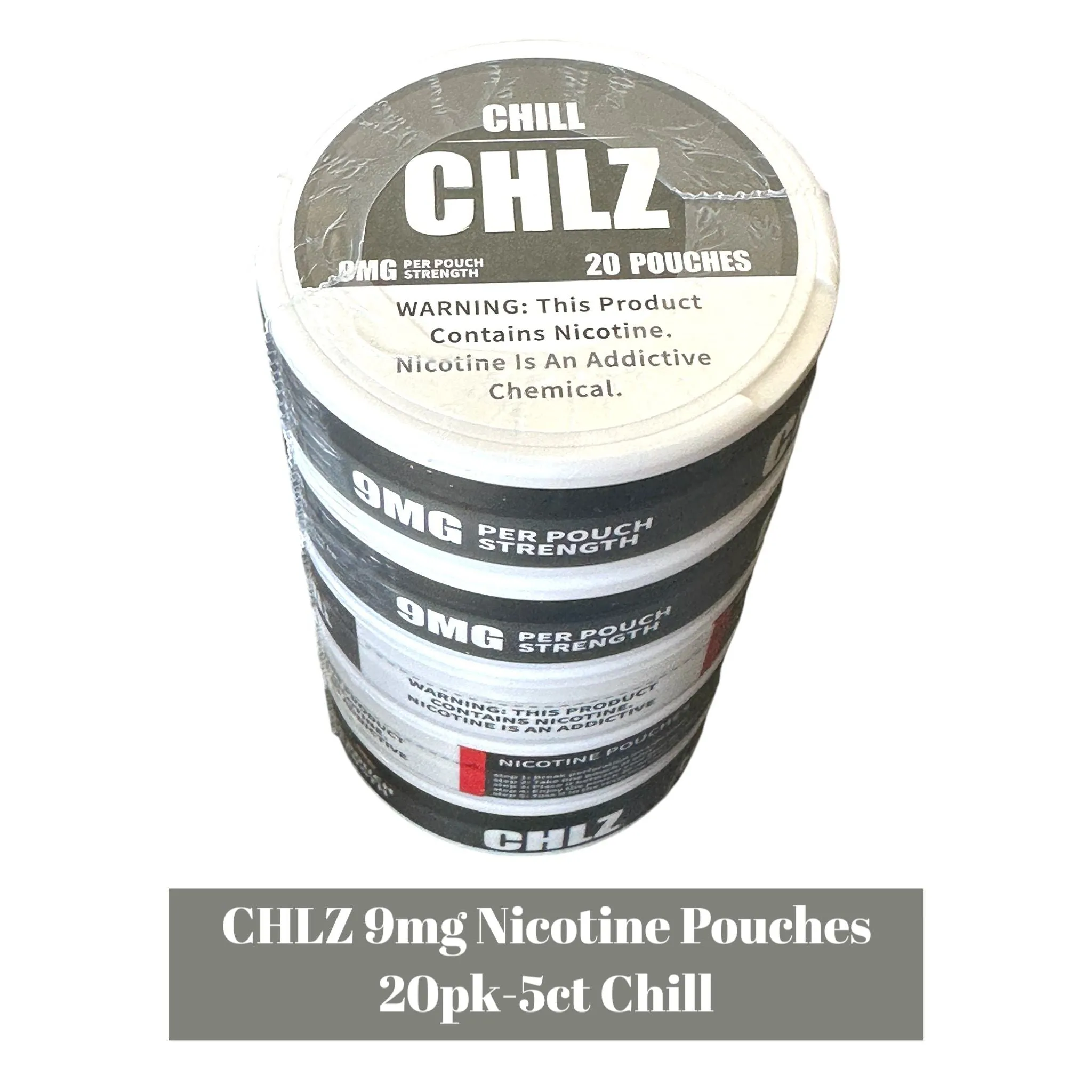 CHLZ Nicotine Pouch 9mg 20pk - 5ct