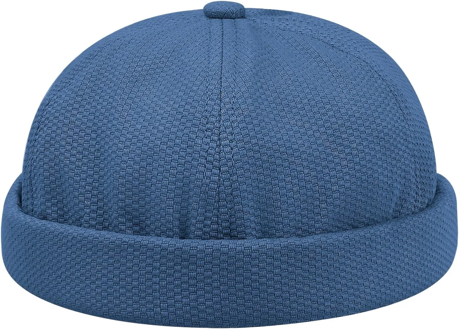 CLAPE Men Hats Docker Cap Breathable Beanie Brimless Hat Rolled Cuff Harbour Sailor Fisherman Leon Hat Waterproof Skullcap