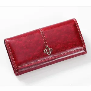 Classic Fold Wallet – Multi-Slot PU Leather