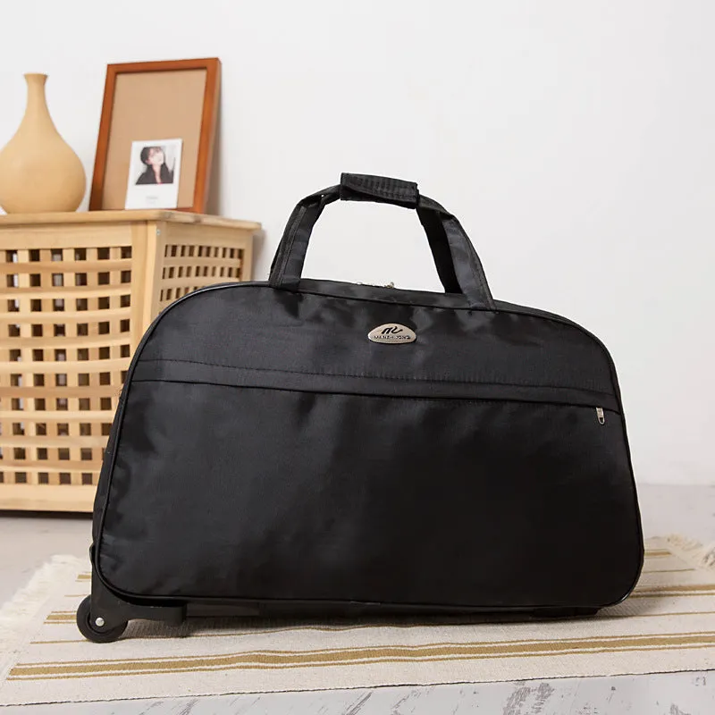 Classy Lightweight Large Capacity Canvas Cute Luggage