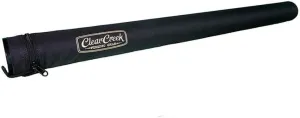 Clear Creek Fly Fishing Rod Tube - 9' - Easy to Carry Complete Protection Storage Case - Interior Divided Organizer and Works with Fresh   Saltwater Rods and Top Brand Name Fishing Rods