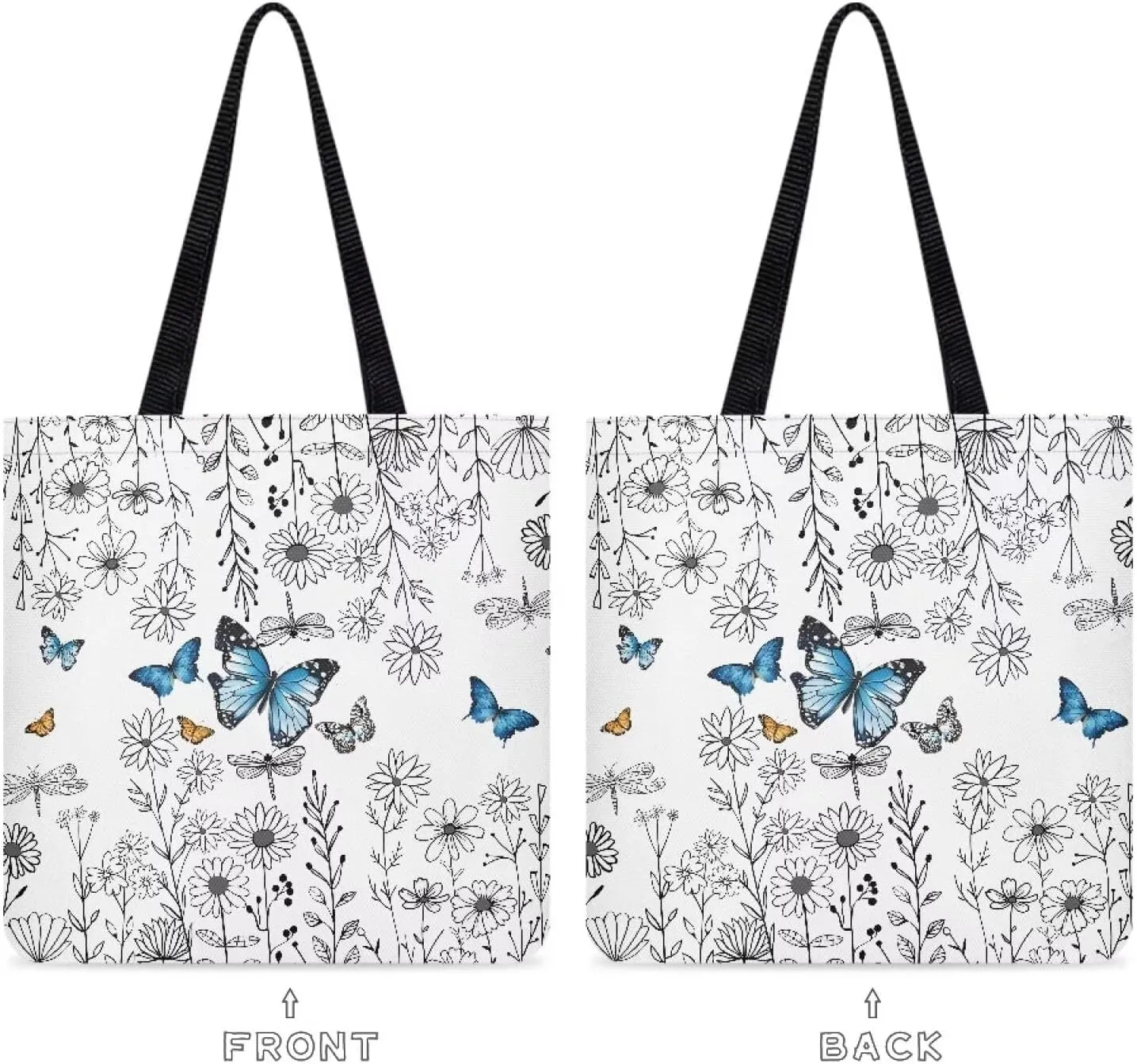 Cloth Grocery Tote Bags Reusable Grocery Bags Large Canvas Tote Bags