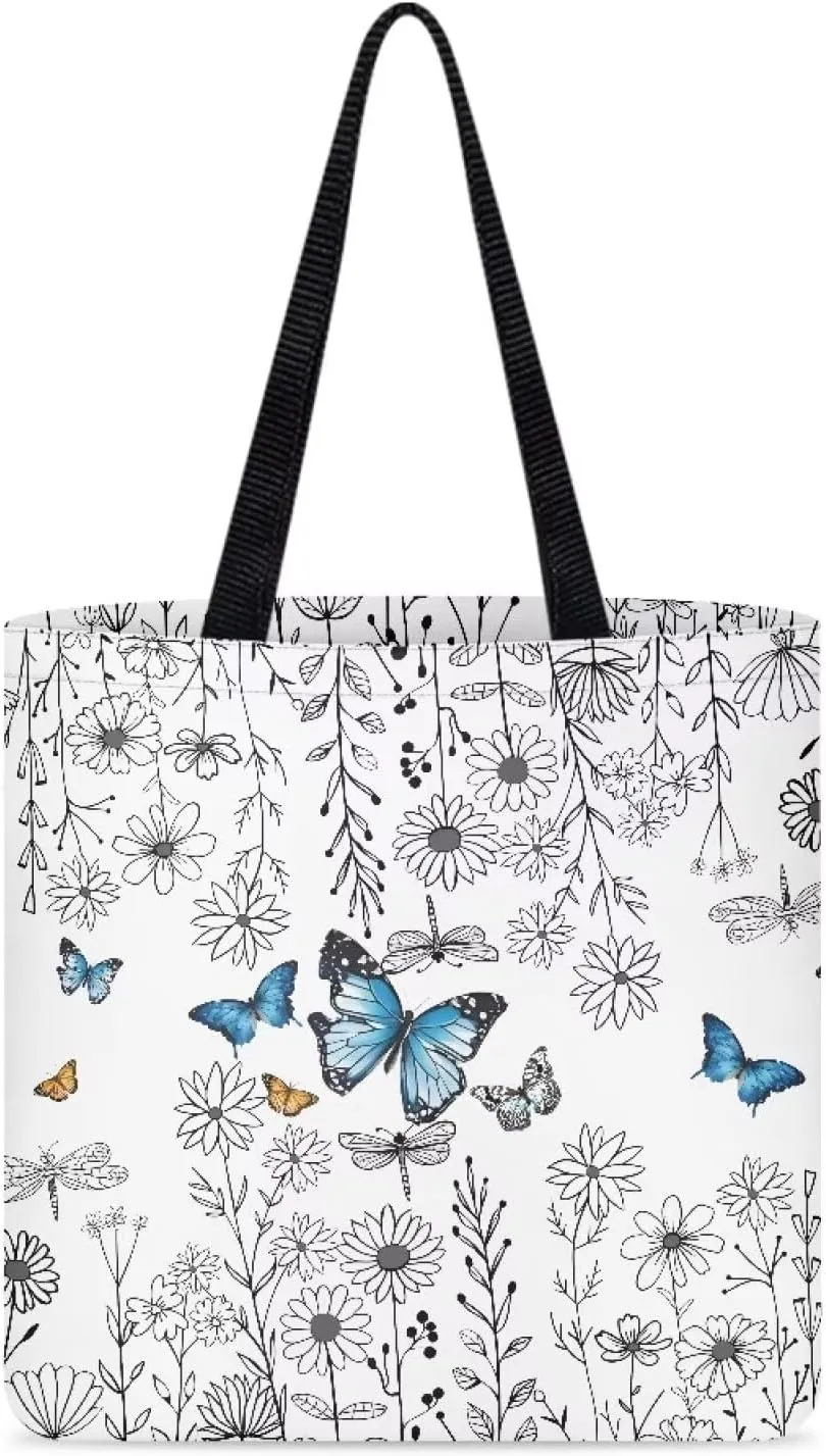Cloth Grocery Tote Bags Reusable Grocery Bags Large Canvas Tote Bags