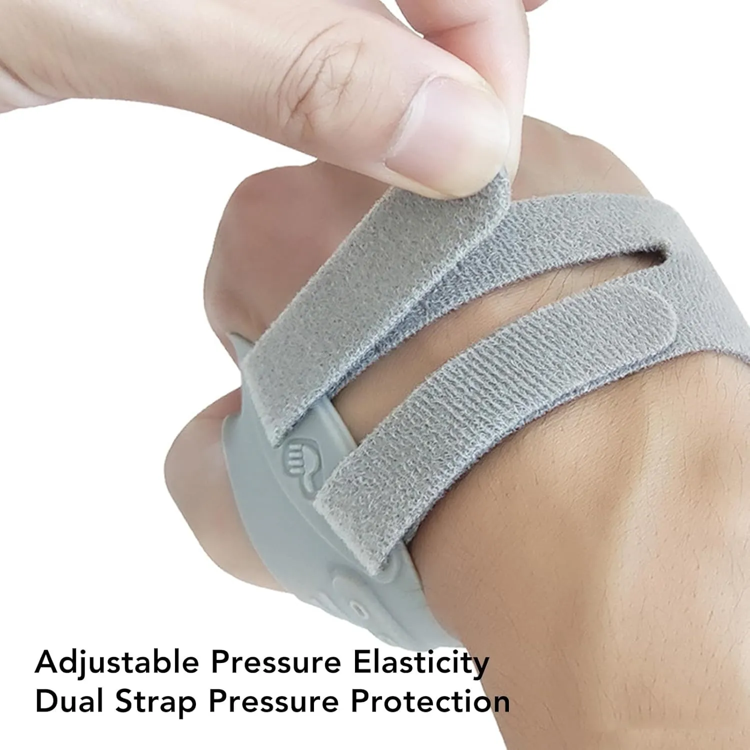 CMC Thumb Brace, Breathable Compression Support Right Hand Thumb Stabilizer for Joint Tendonitis (L)