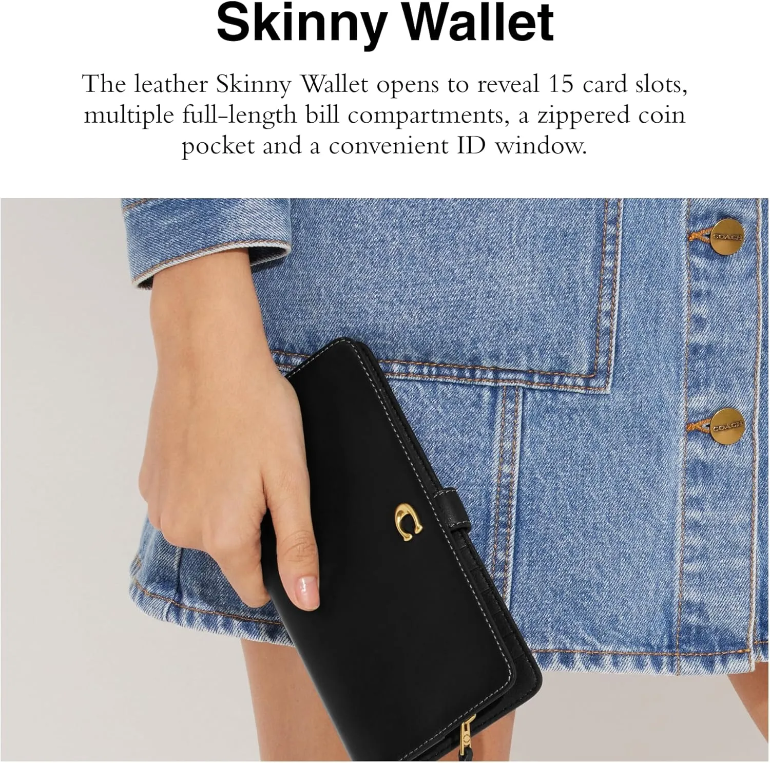 Coach Women's Essential Slim Wallet