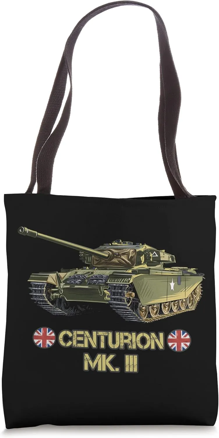 Cold War British Centurion Mk 3 Main Battle Tank Tote Bag