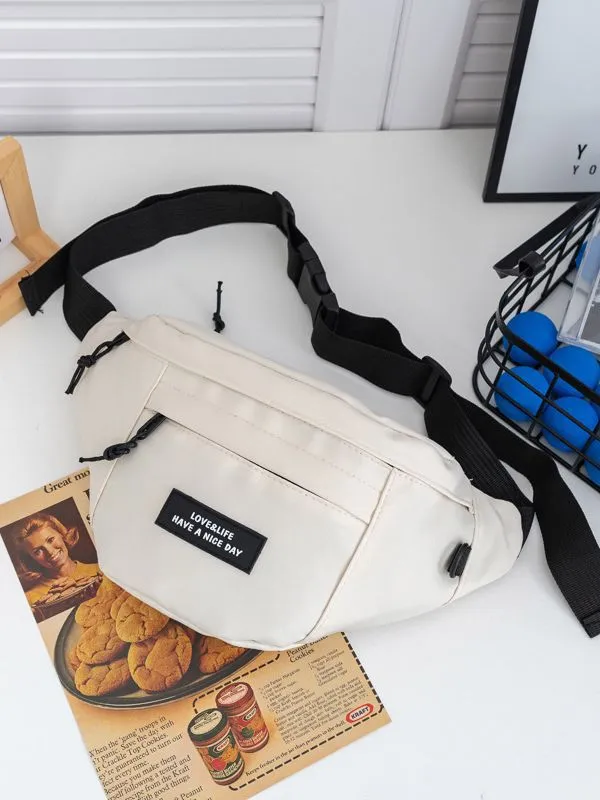 Comfortable Men's Work Clothes Fashion Female Men's Chest Bags