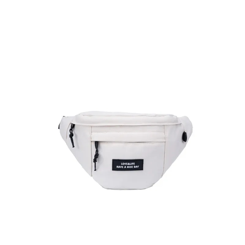 Comfortable Men's Work Clothes Fashion Female Men's Chest Bags