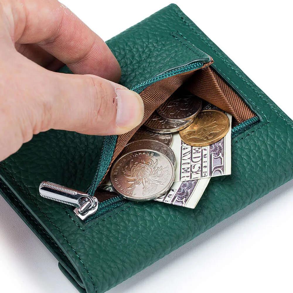 Compact Leather Envelope Wallet for Women NZ
