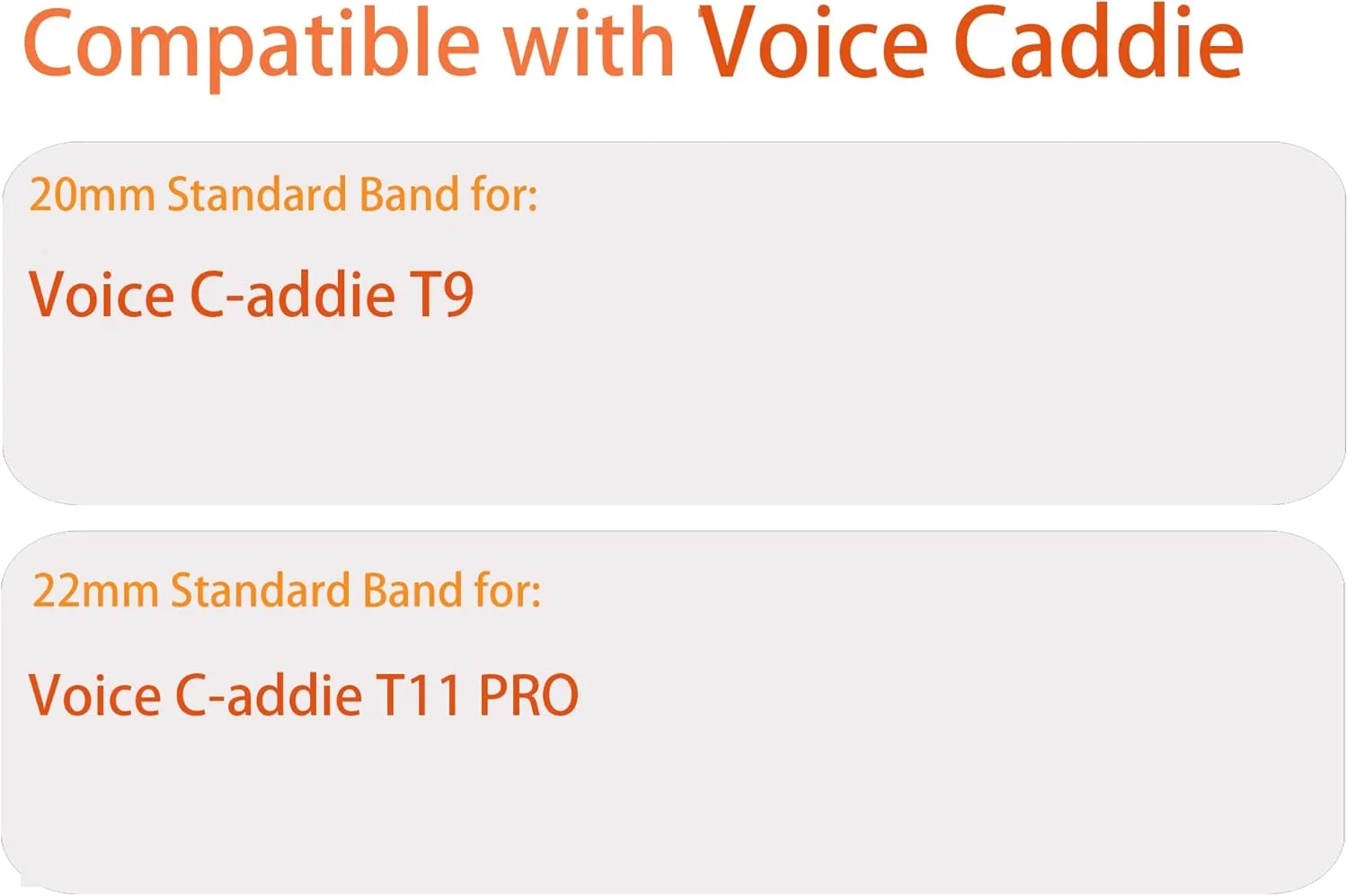 Compatible for Voice Caddie T11 PRO Bands, Quick Release Rugged Nylon Sports Strap with Woven Loop Design Compatible for Voice Caddie T11 PRO, T9 Watch