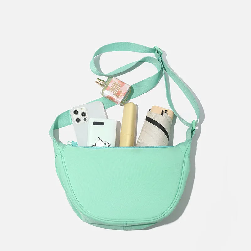 Cool Women's Fashionable Dumpling Nylon Lightweight Crossbody Bags