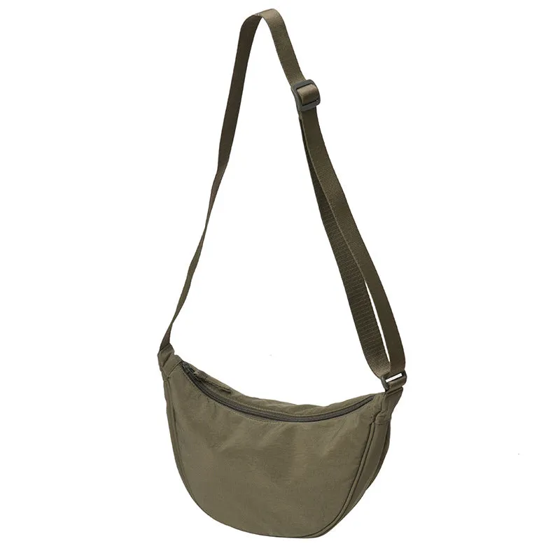 Cool Women's Fashionable Dumpling Nylon Lightweight Crossbody Bags