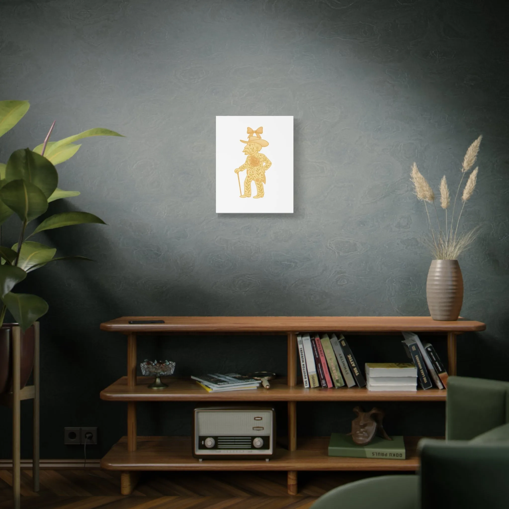Coquette Colonel Rebel Canvas Wall Art