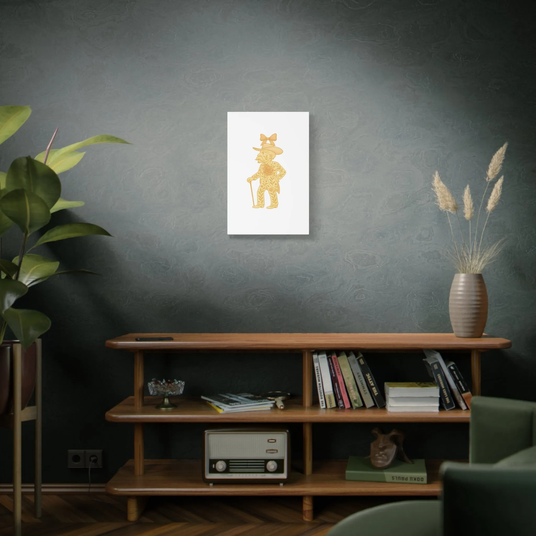 Coquette Colonel Rebel Canvas Wall Art