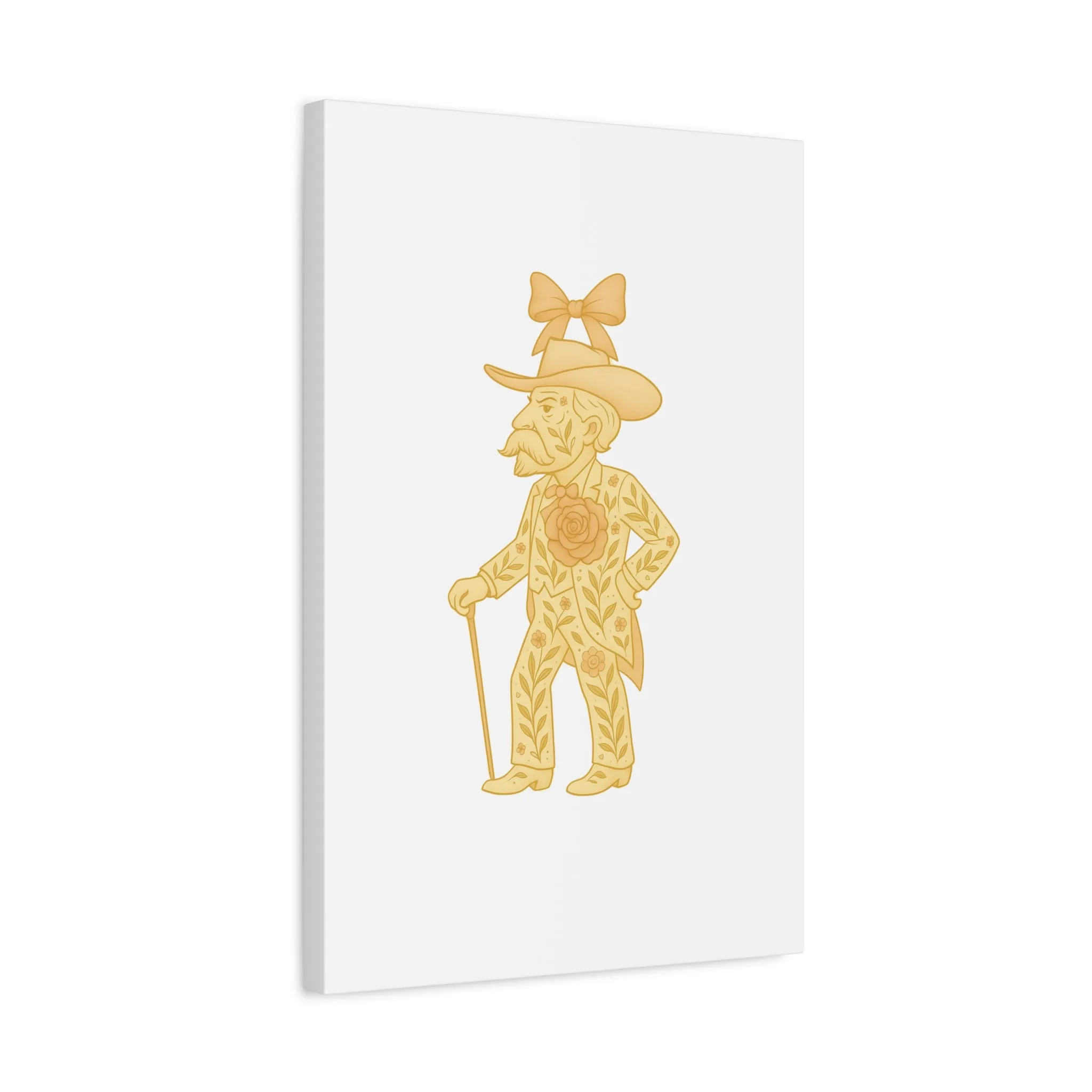 Coquette Colonel Rebel Canvas Wall Art