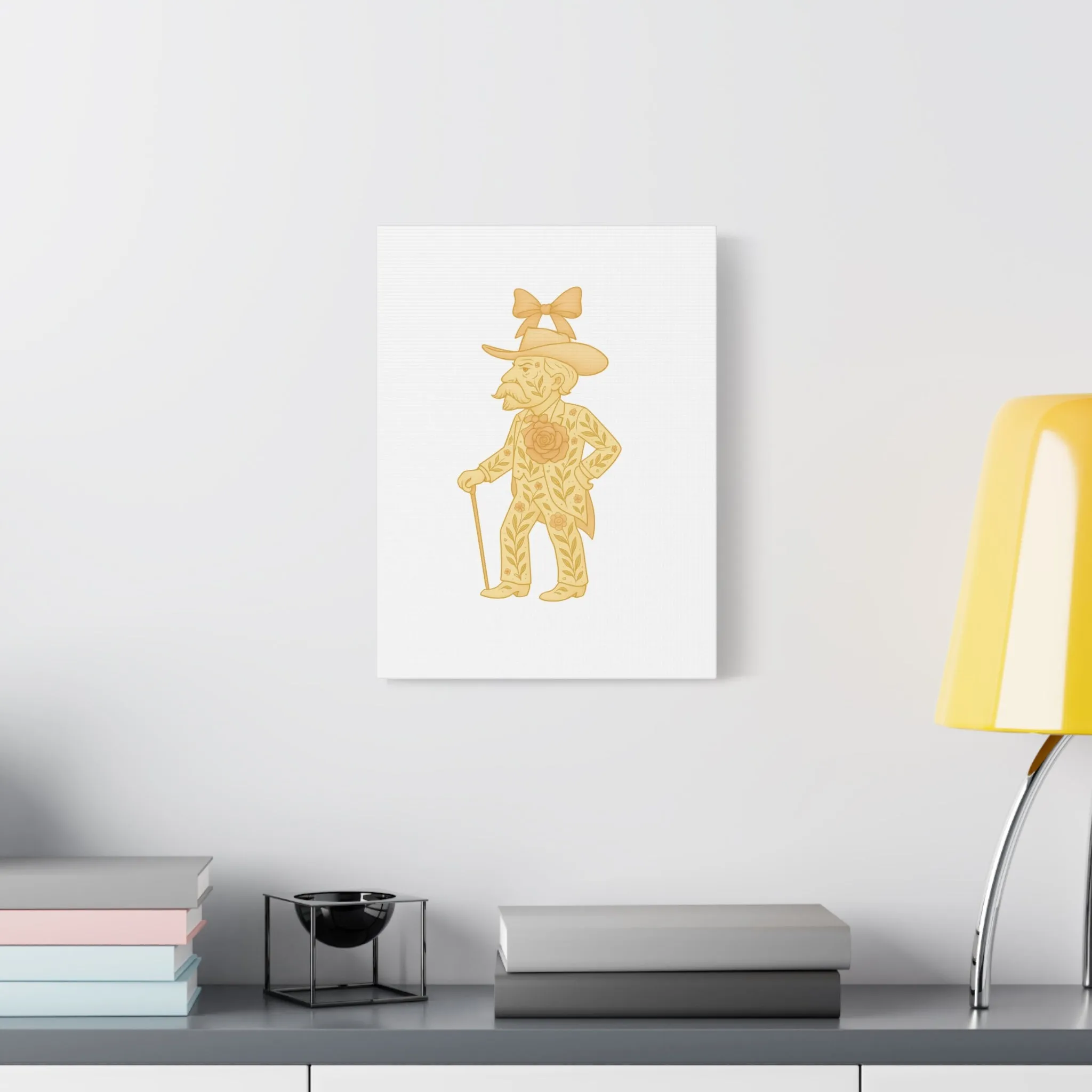 Coquette Colonel Rebel Canvas Wall Art