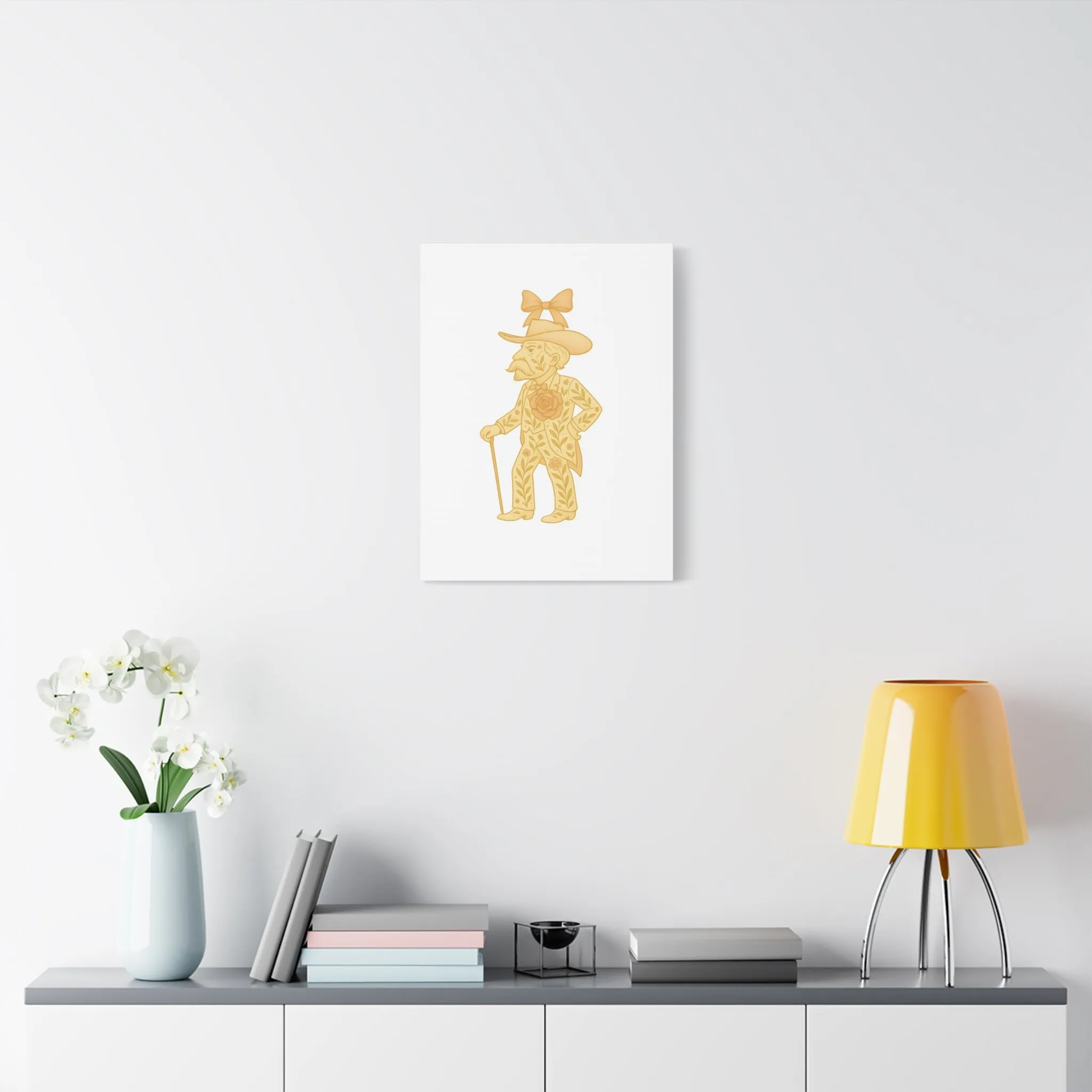 Coquette Colonel Rebel Canvas Wall Art