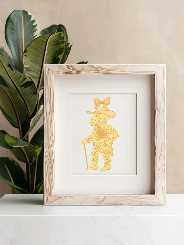 Coquette Colonel Rebel Canvas Wall Art