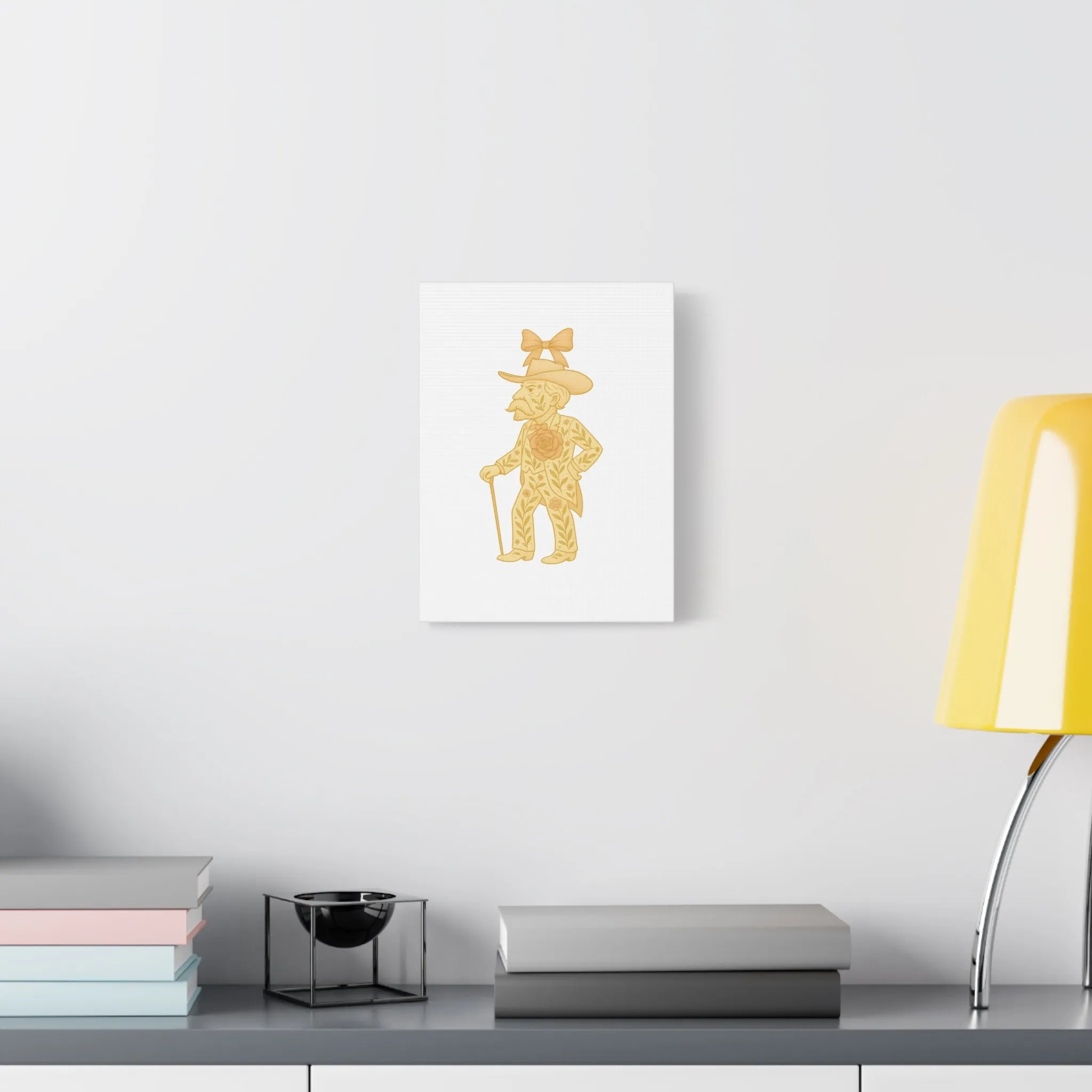 Coquette Colonel Rebel Canvas Wall Art