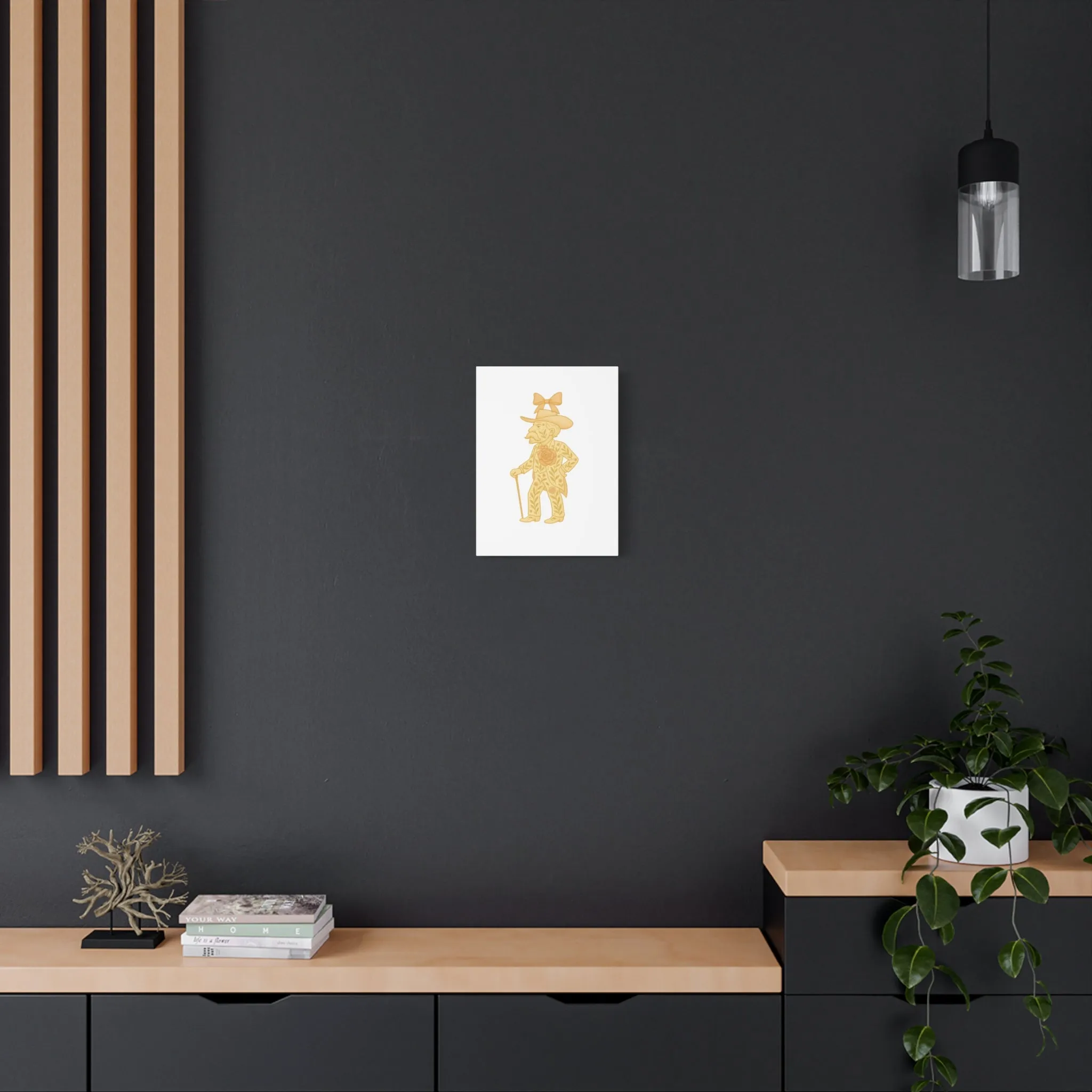 Coquette Colonel Rebel Canvas Wall Art