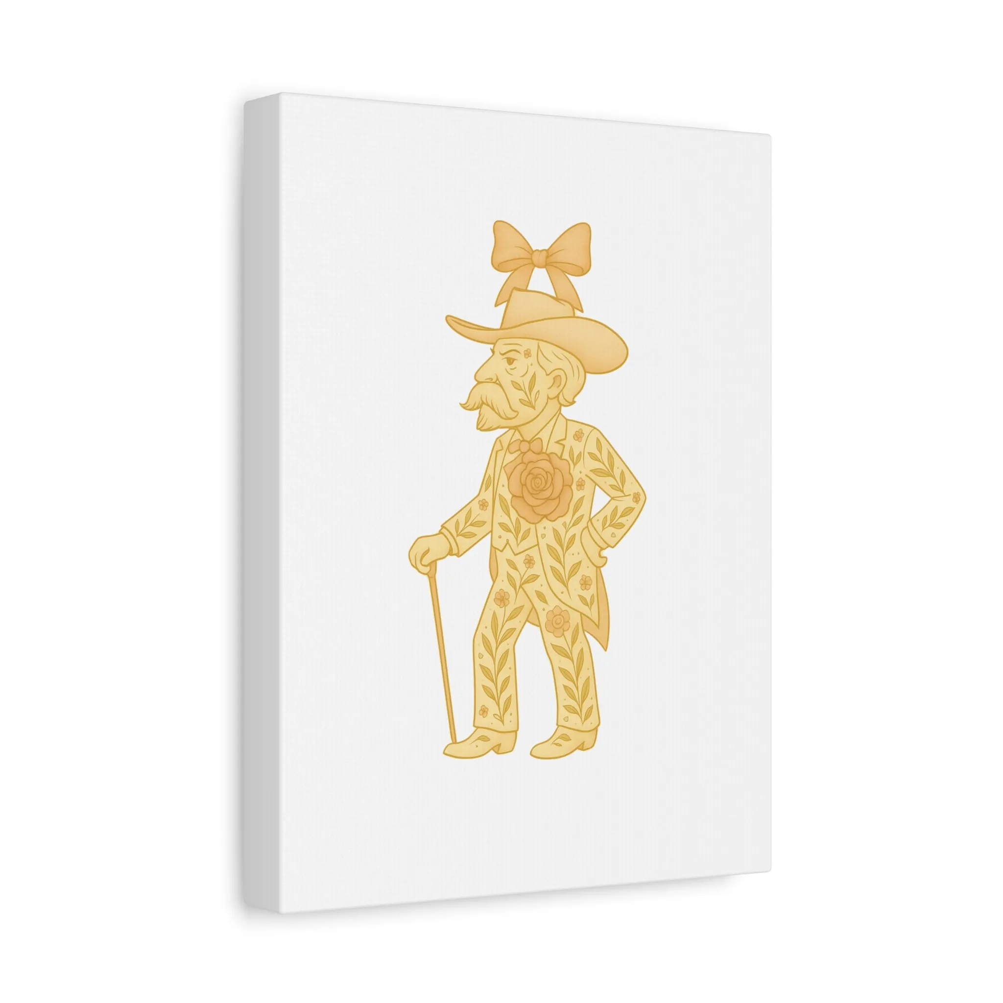 Coquette Colonel Rebel Canvas Wall Art