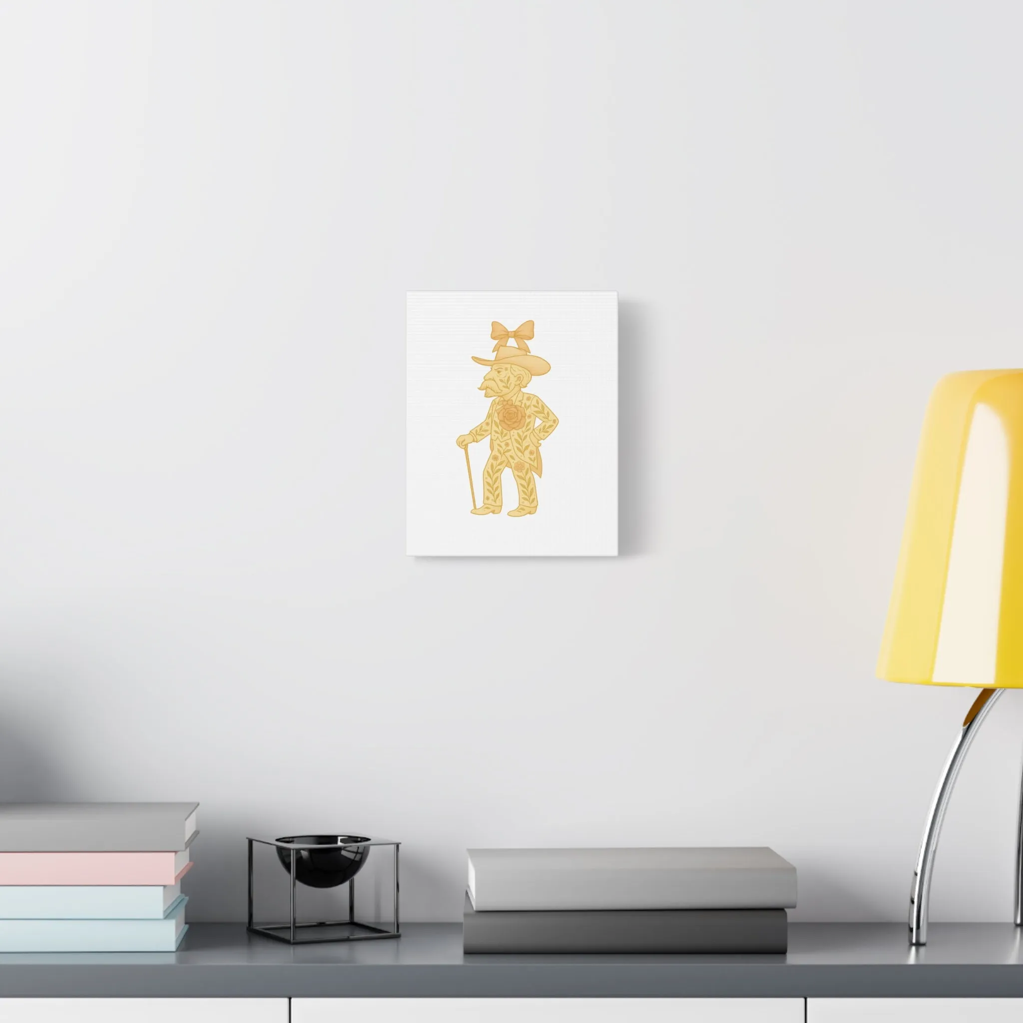 Coquette Colonel Rebel Canvas Wall Art