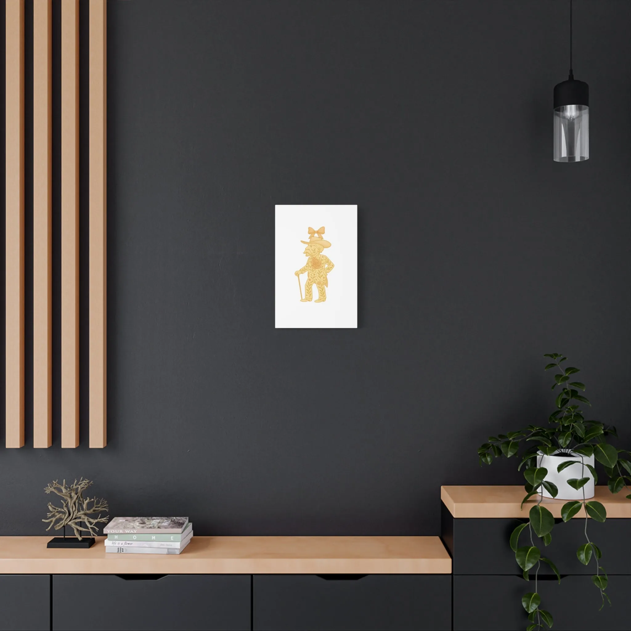 Coquette Colonel Rebel Canvas Wall Art