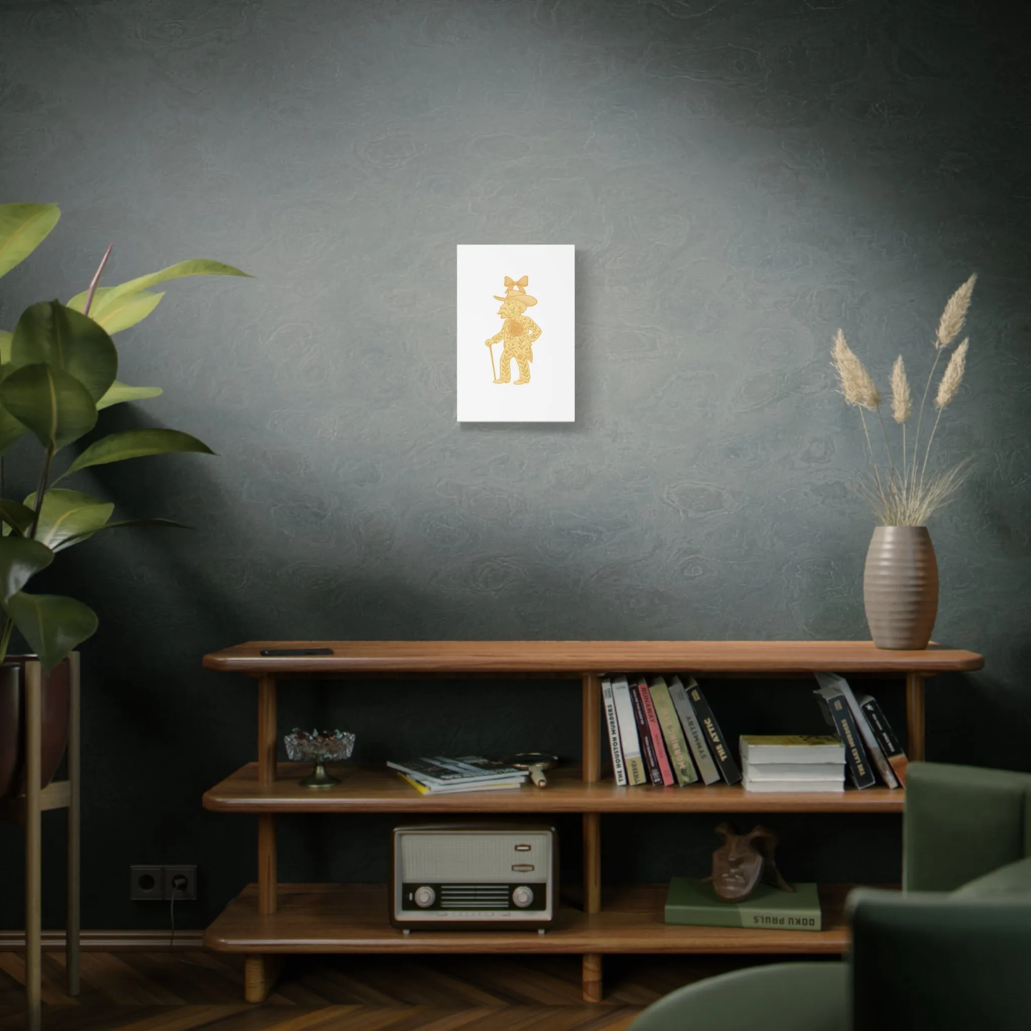 Coquette Colonel Rebel Canvas Wall Art