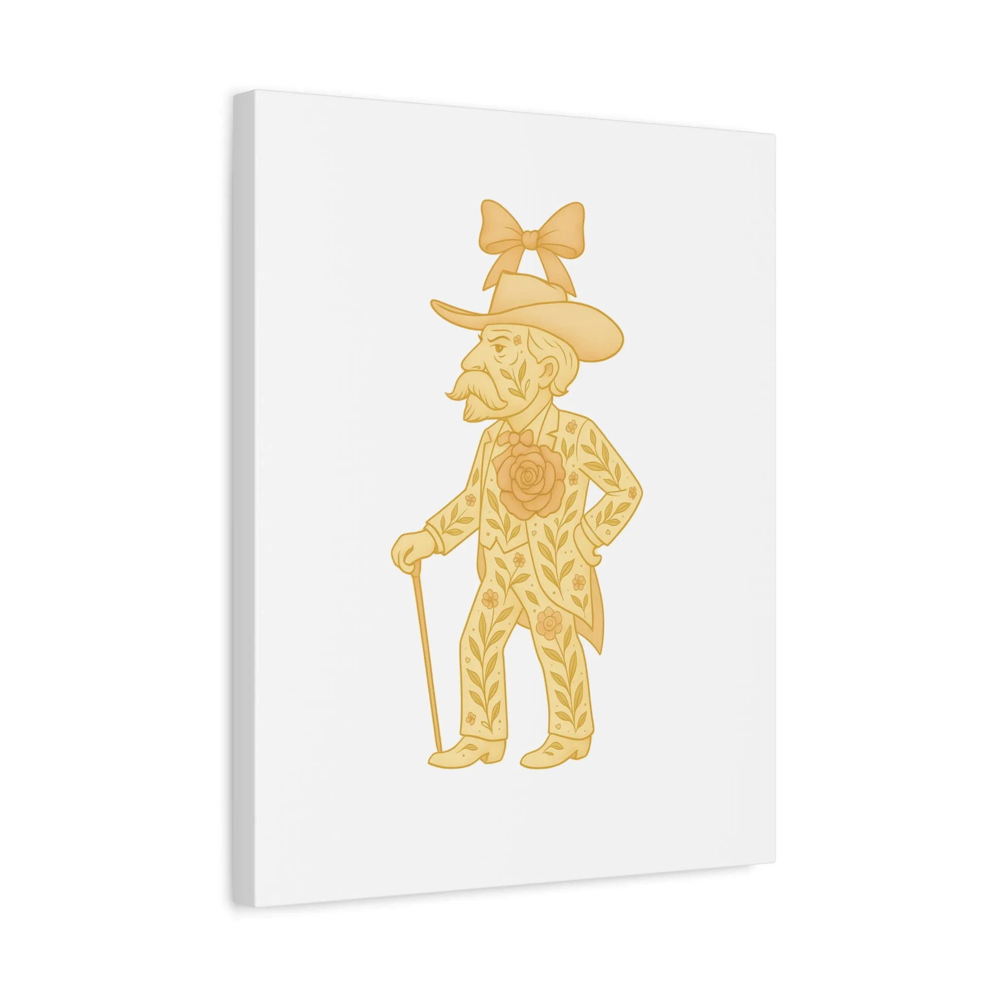 Coquette Colonel Rebel Canvas Wall Art
